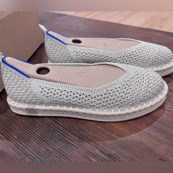 Rothy's The Espadrille Metallic Flat (size 6.5) - Picture 7 of 16
